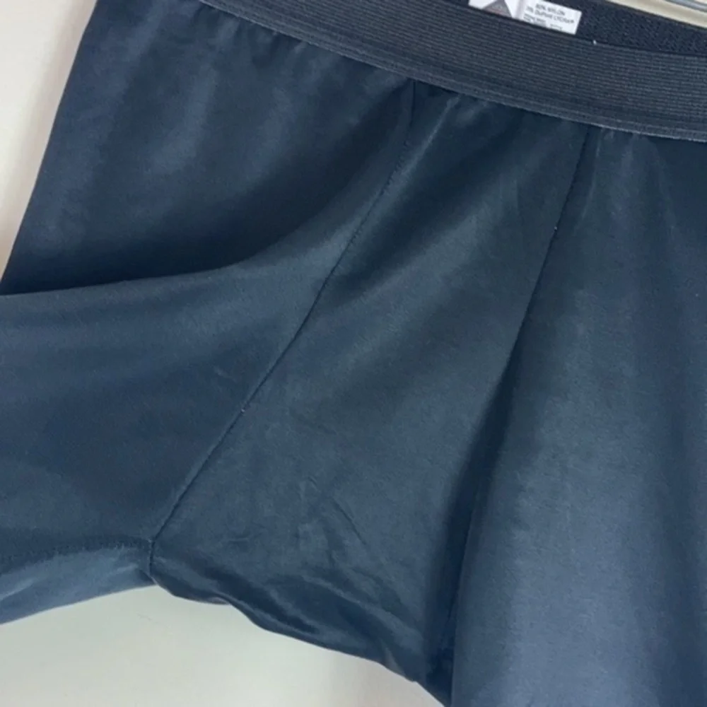 Vintage Moretz Lycra Slip Shorts Black Spandex - Picture 4 of 10
